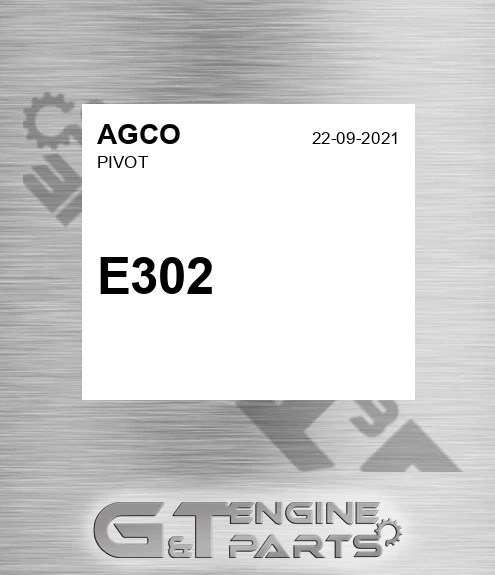 E302 AGCO Pivot