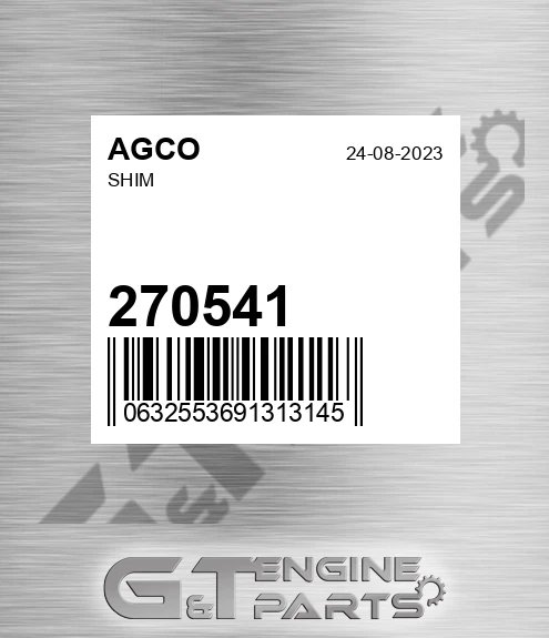 270541 AGCO Shim