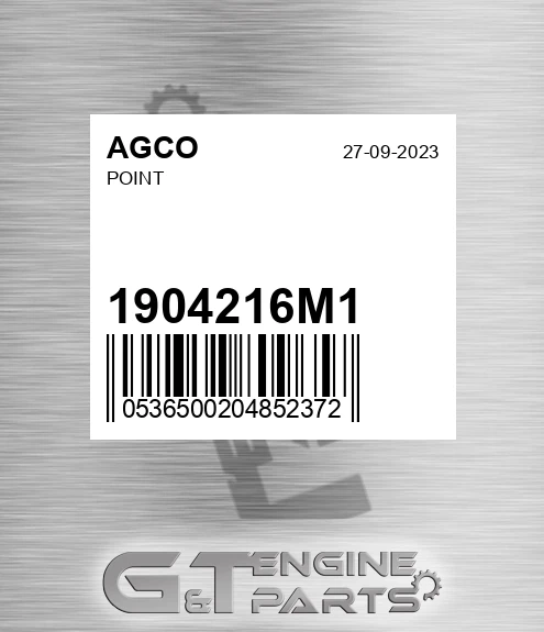 1904216M1 Point for AGCO