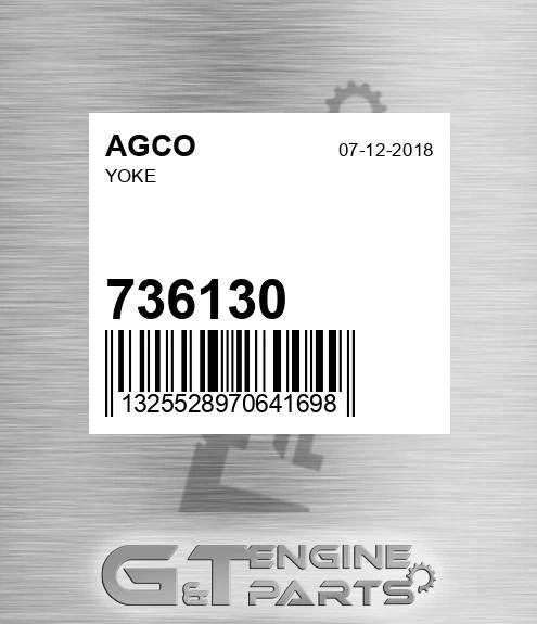 736130 AGCO Yoke