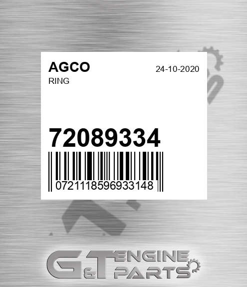 72089334 AGCO Ring