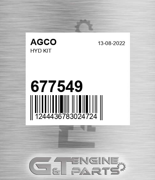 677549 AGCO Hyd Kit
