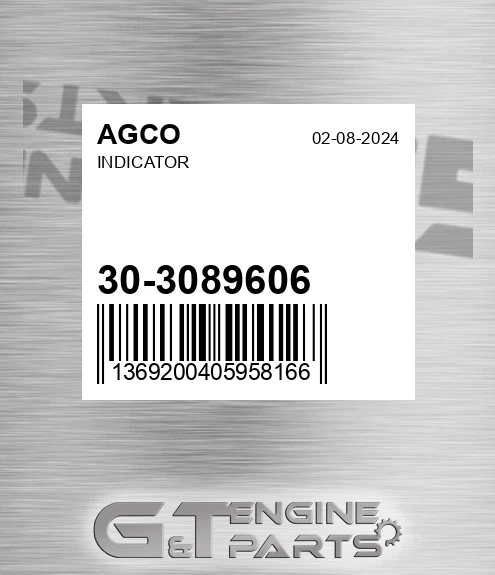 30-3089606 Indicator for AGCO