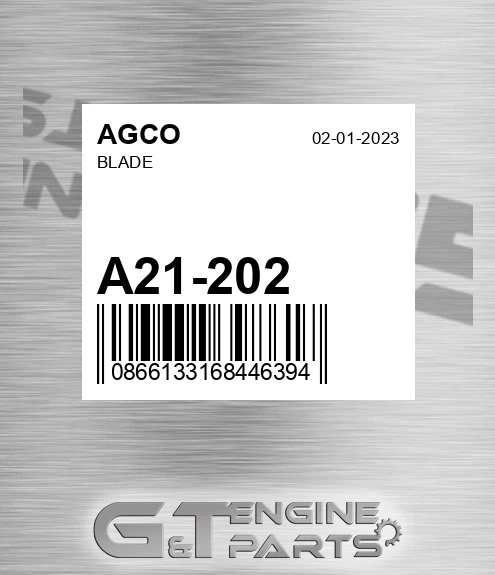 A21-202 Blade for AGCO