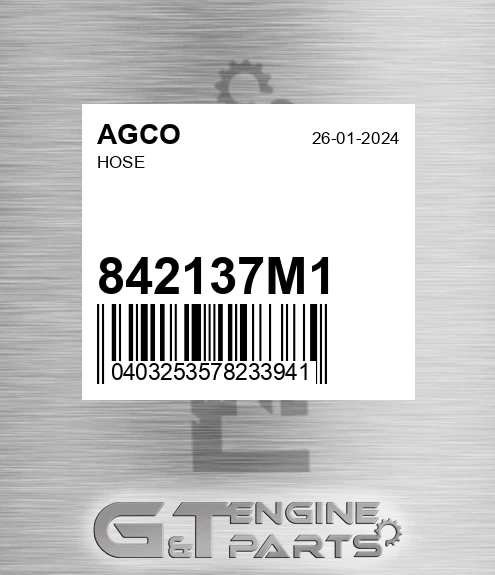 842137M1 Hose