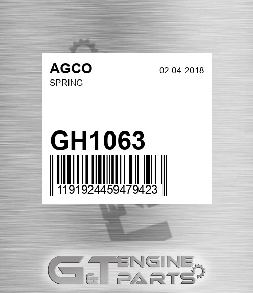 GH1063 Spring