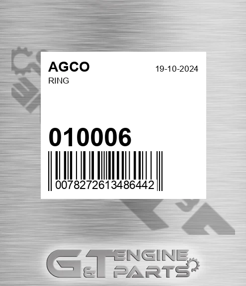 010006 AGCO Ring