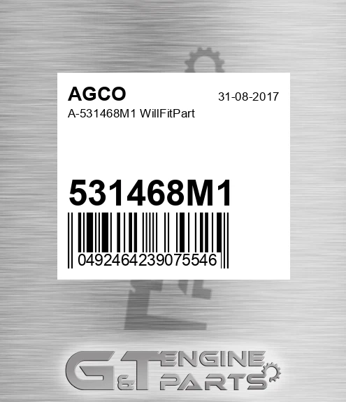 531468M1 A-531468m1 Willfitpart