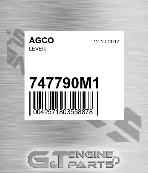 747790M1 Lever for AGCO