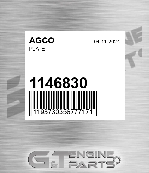 1146830 Plate