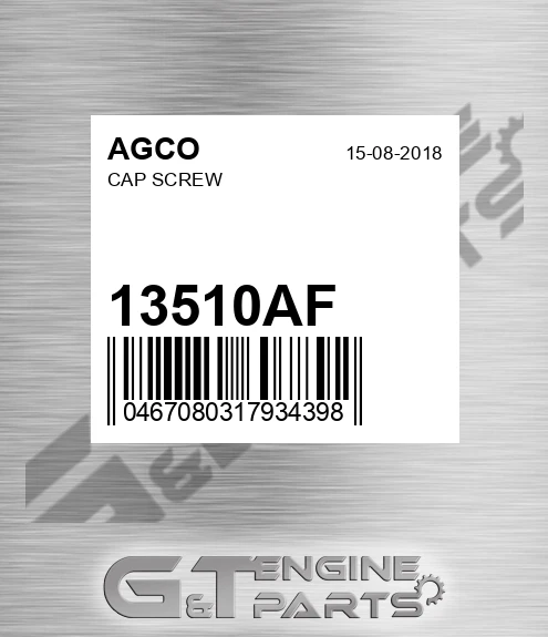 13510AF AGCO Cap Screw