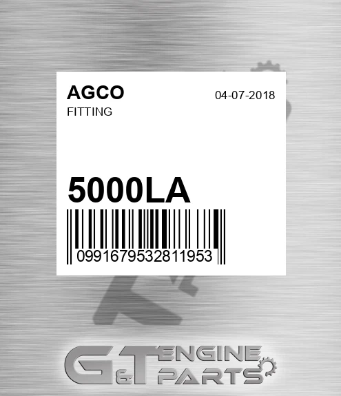 5000LA Fitting
