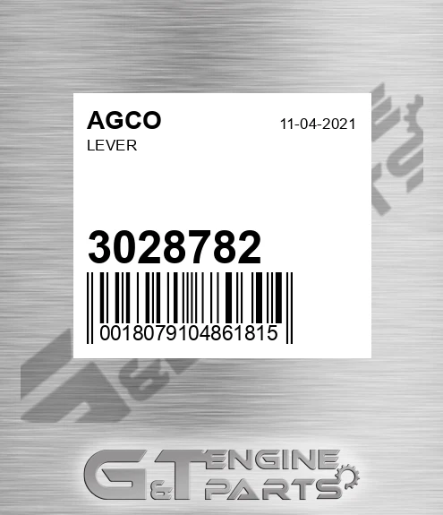 3028782 Lever for AGCO