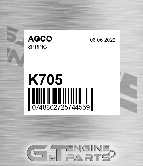 K705 Spring