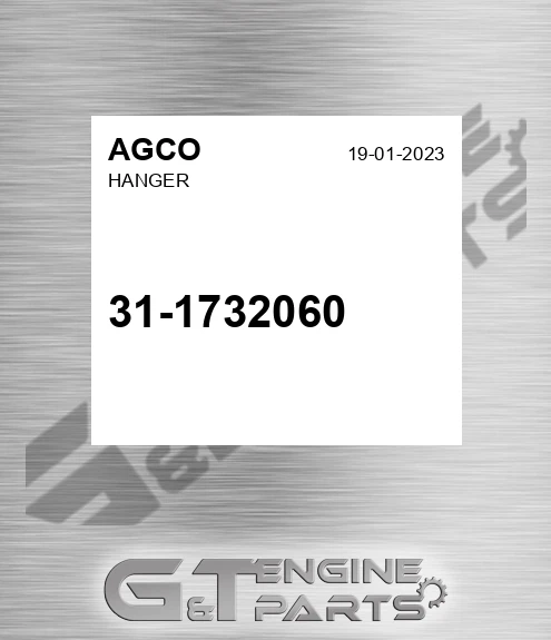 31-1732060 Hanger for AGCO