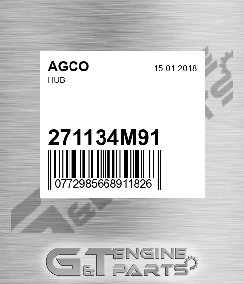 271134M91 AGCO Hub