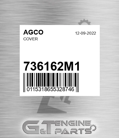 736162M1 AGCO Cover