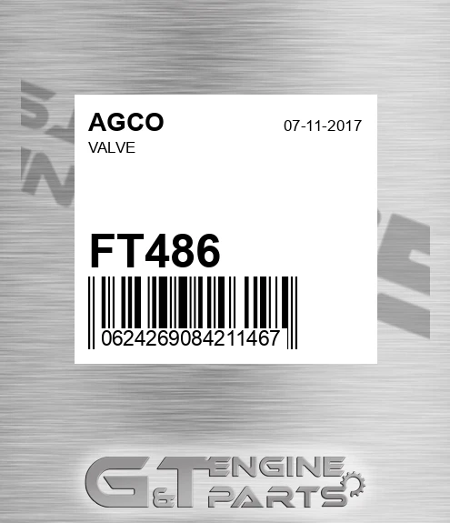 FT486 Valve