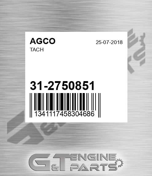 31-2750851 Tach for AGCO