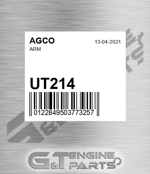 UT214 AGCO Arm