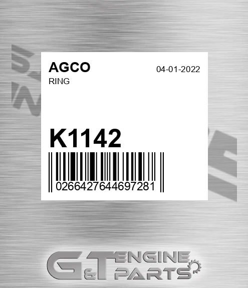 K1142 AGCO Ring