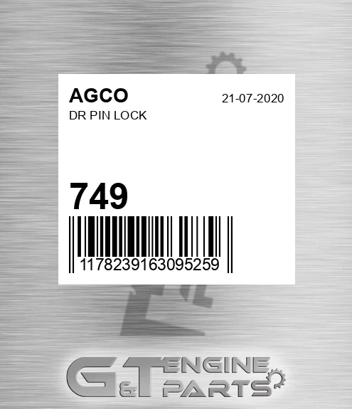 749 Dr Pin Lock