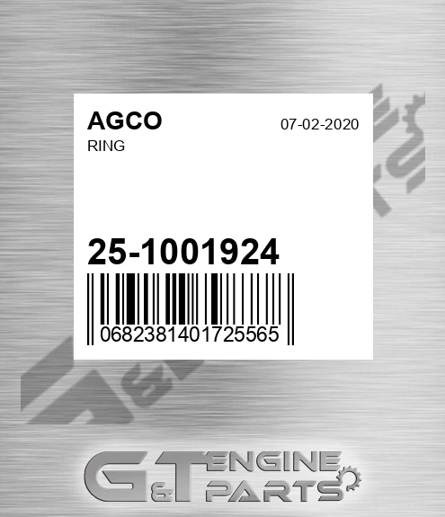 25-1001924 Ring for AGCO