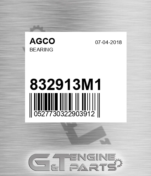 832913M1 Bearing