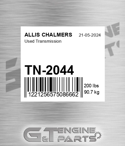 TN-2044 Used Transmission