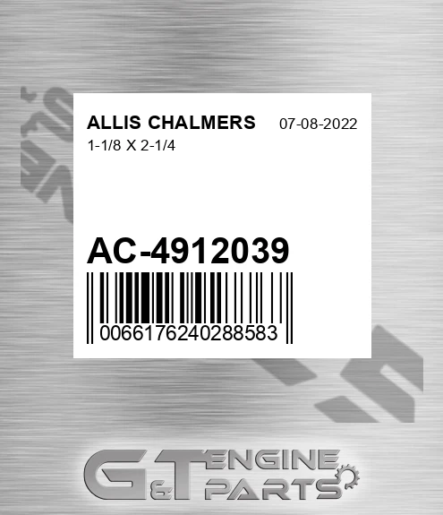 AC-4912039 1-1/8 X 2-1/4