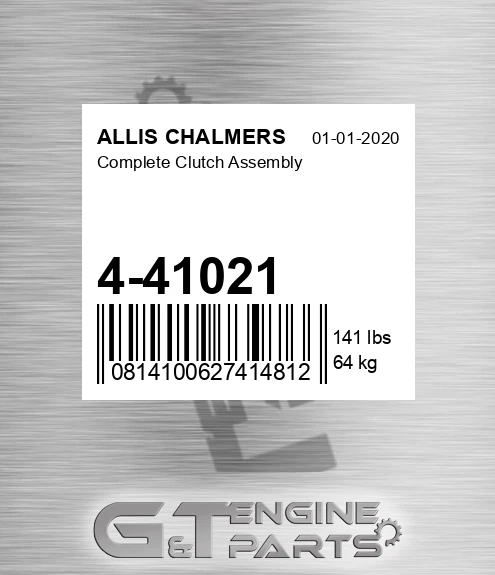 4-41021 Complete Clutch Assembly