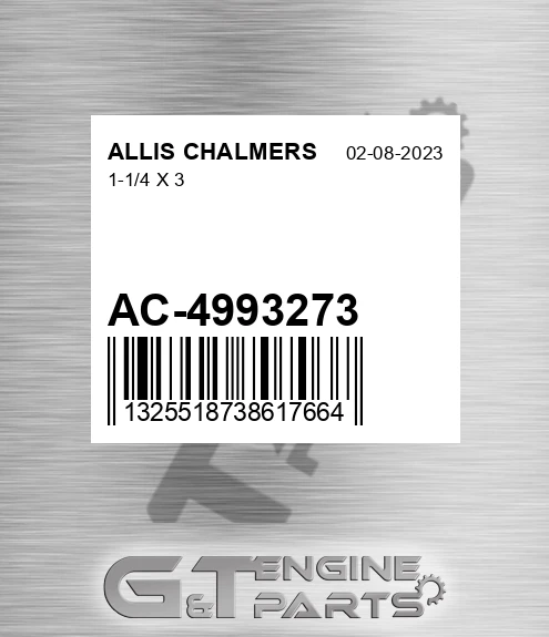 AC-4993273 1-1/4 X 3