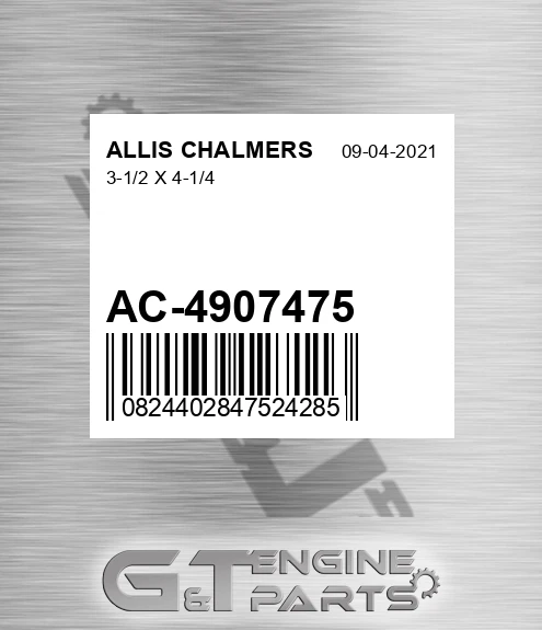 AC-4907475 3-1/2 X 4-1/4