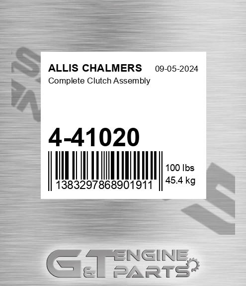 4-41020 Complete Clutch Assembly