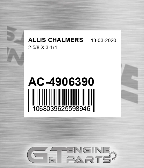 AC-4906390 2-5/8 X 3-1/4