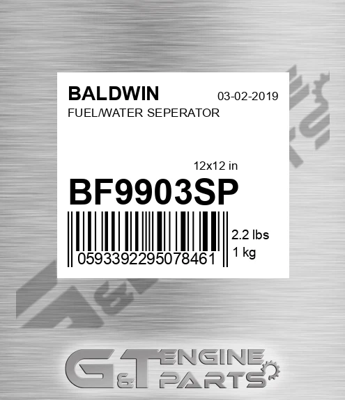 BF9903-SP Fuel/water Seperator