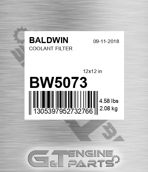 BW5073 BALDWIN Coolant Filter