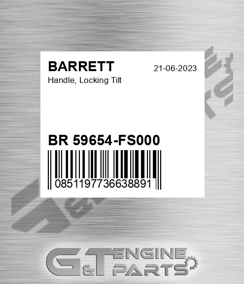 BR 59654-FS000 Handle, Locking Tilt