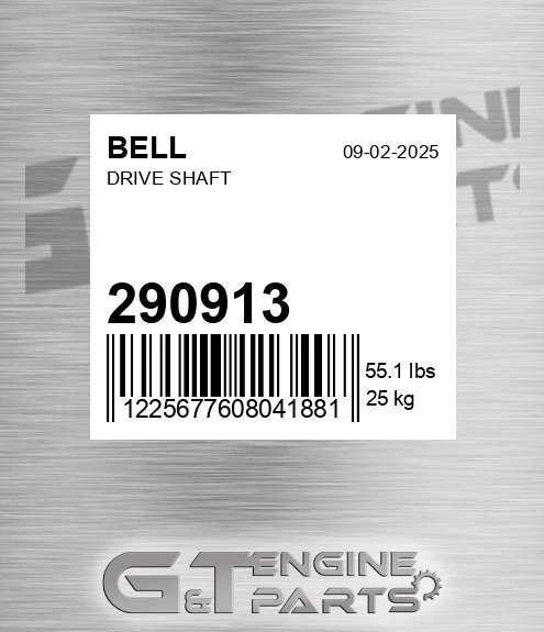 290913 Drive Shaft