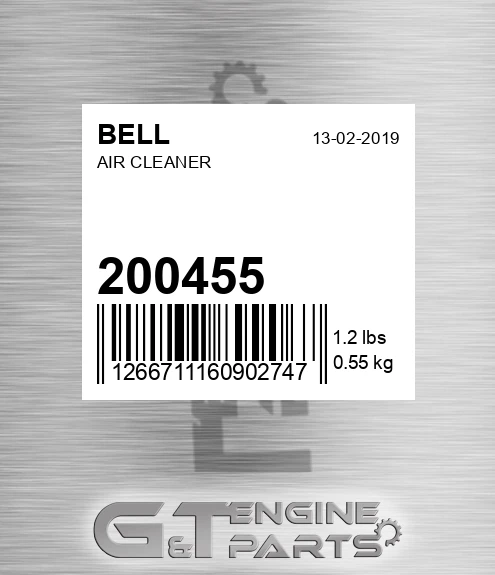 200455 Air Cleaner