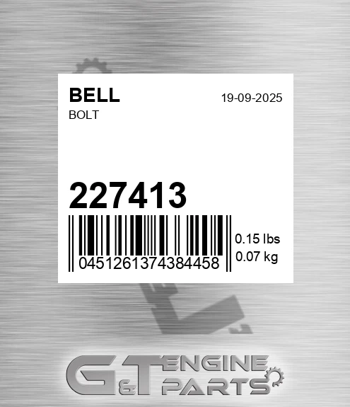 227413 Bolt