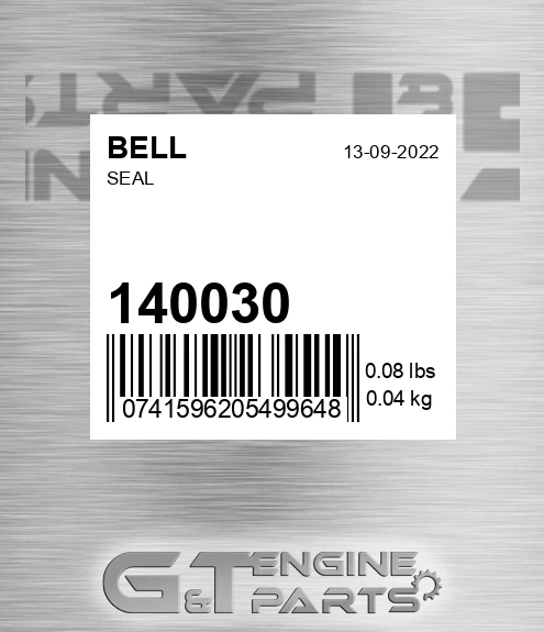 140030 BELL Seal