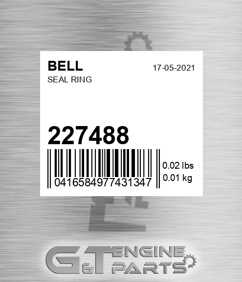 227488 BELL Seal Ring