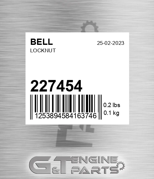 227454 Locknut