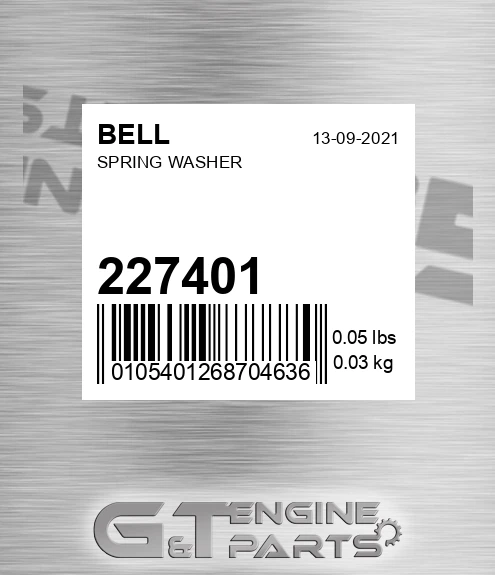 227401 BELL Spring Washer