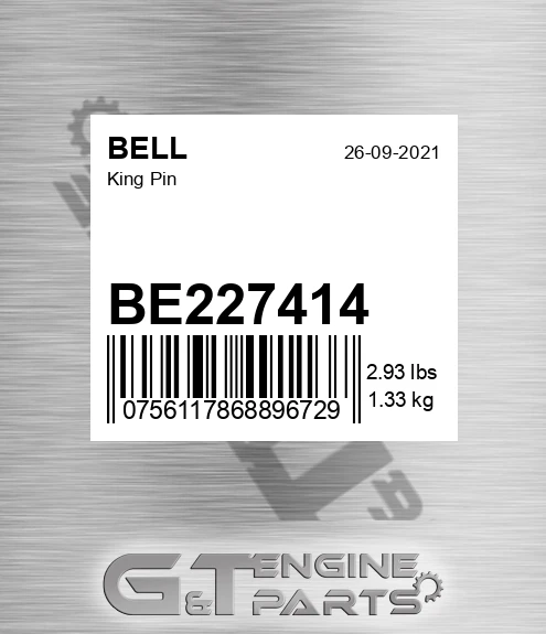 BE227414 King Pin