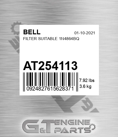 AT254113 BELL Filter Suitable 1n4864bq