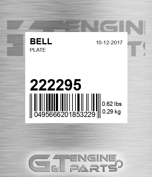 222295 Plate