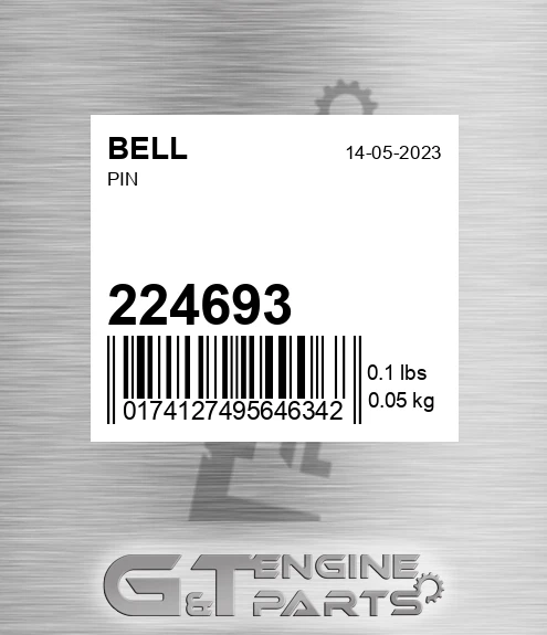 224693 BELL Pin