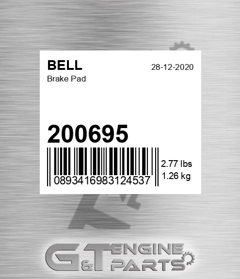200695 Brake Pad
